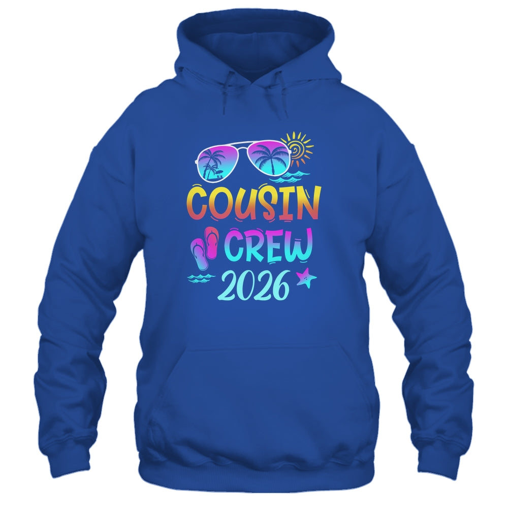Cousin Crew 2026 Summer Vacation Family Matching Cousin Shirt & Tank Top | teecentury