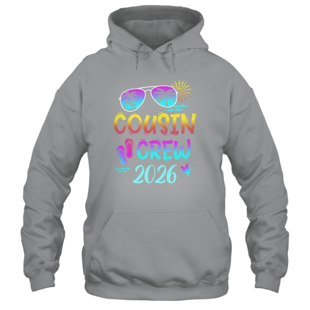 Cousin Crew 2026 Summer Vacation Family Matching Cousin Shirt & Tank Top | teecentury