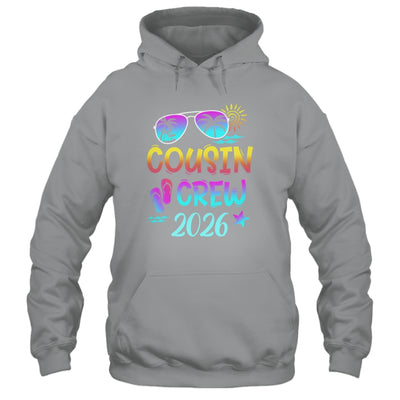 Cousin Crew 2026 Summer Vacation Family Matching Cousin Shirt & Tank Top | teecentury