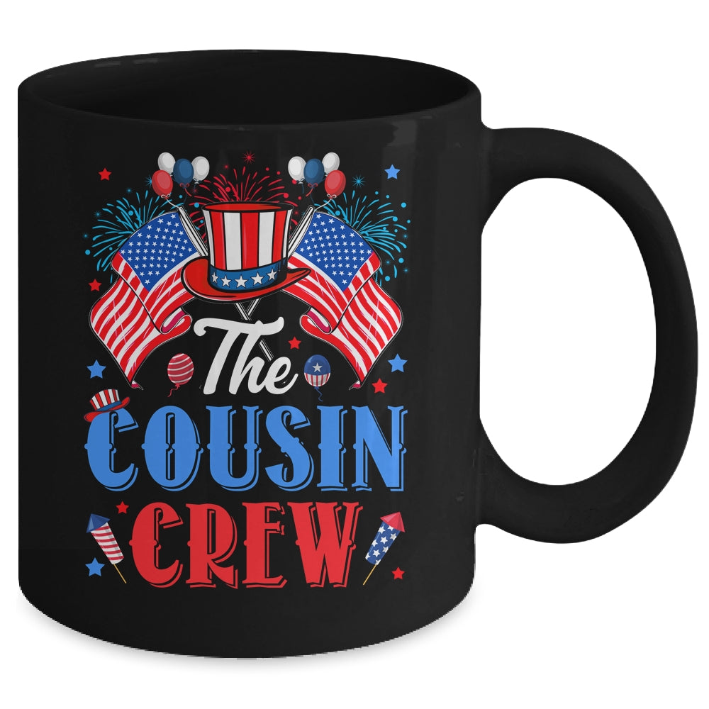 Cousin Crew 4th Of July Family Matching Group Cousin Crew Mug | teecentury