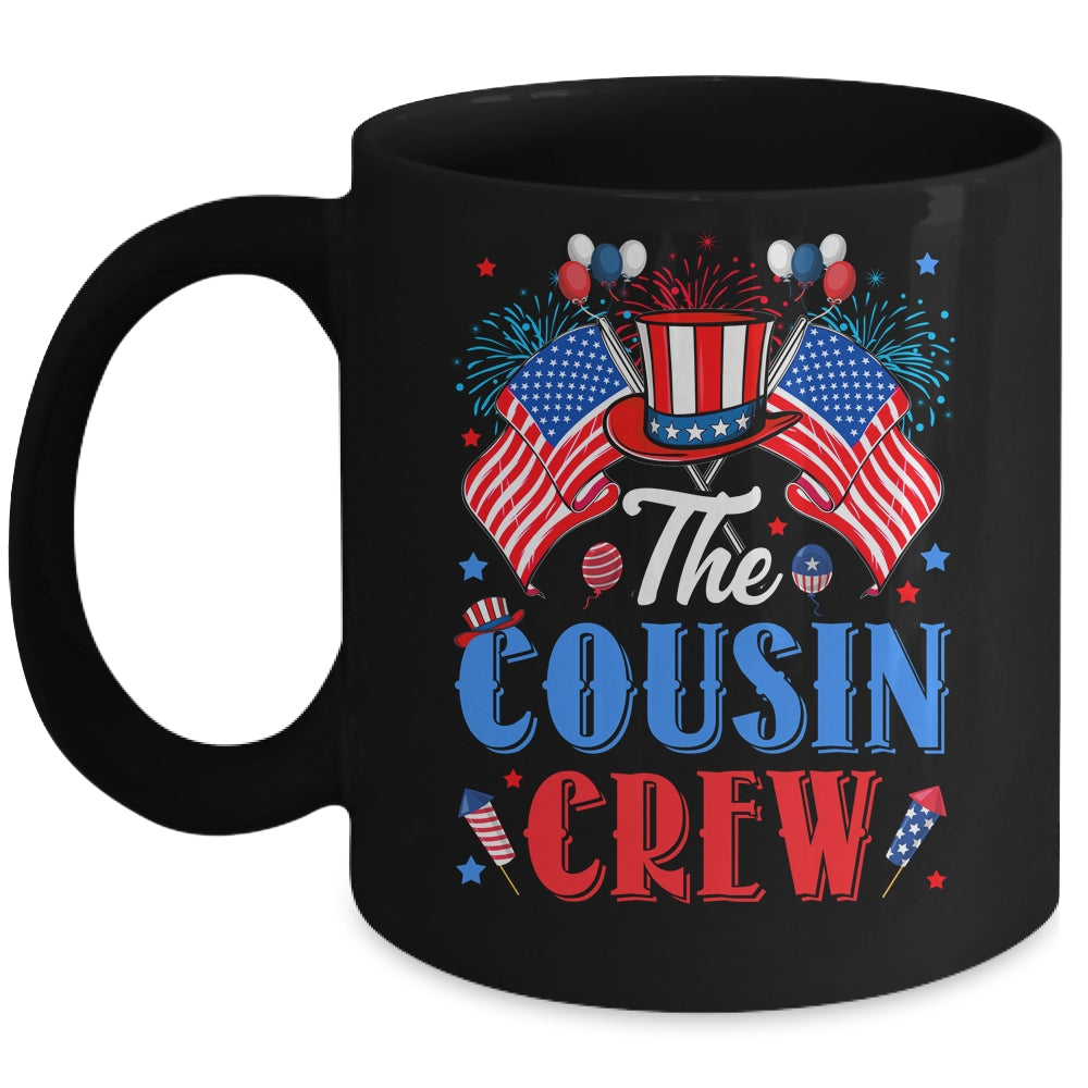 Cousin Crew 4th Of July Family Matching Group Cousin Crew Mug | teecentury