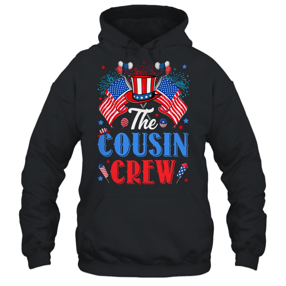Cousin Crew 4th Of July Family Matching Group Cousin Crew Shirt & Tank Top | teecentury