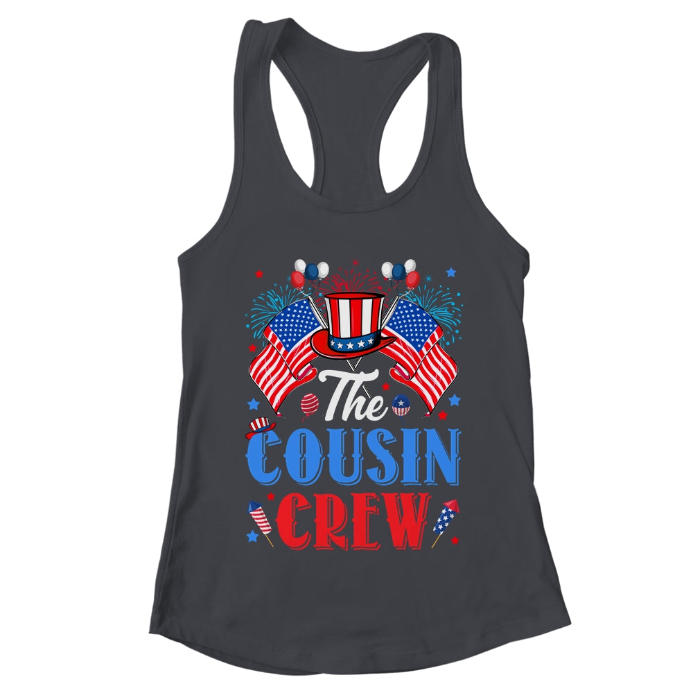 Cousin Crew 4th Of July Family Matching Group Cousin Crew Shirt & Tank Top | teecentury
