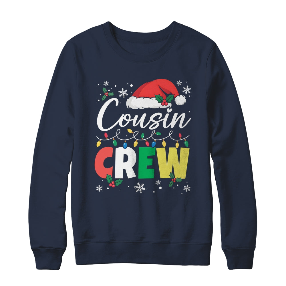 Cousin Crew Christmas Family Matching Boys Girls Kids Shirt & Sweatshirt | teecentury