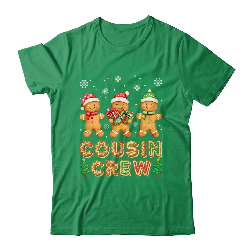 Cousin Crew Christmas Kids Cousins Gingerbread Man Family Shirt & Sweatshirt | teecentury