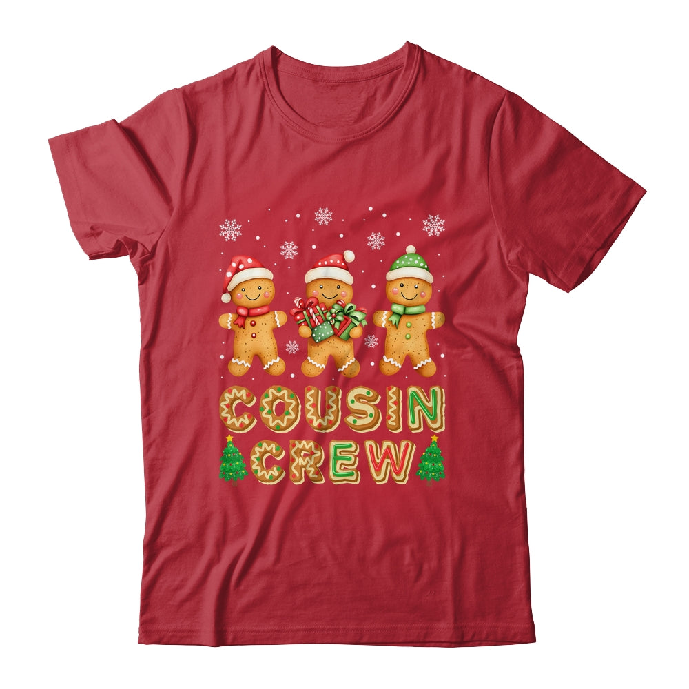 Cousin Crew Christmas Kids Cousins Gingerbread Man Family Shirt & Sweatshirt | teecentury