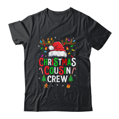 Cousin Crew Christmas Santa Squad Reindeer Party Boys Girls Shirt & Sweatshirt | teecentury