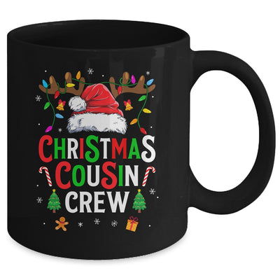 Cousin Crew Christmas Santa Squad Reindeer Party Boys Girls Mug | teecentury