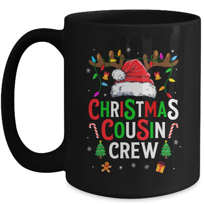 Cousin Crew Christmas Santa Squad Reindeer Party Boys Girls Mug | teecentury