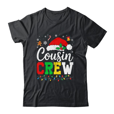 Cousin Crew Christmas Xmas Lights Family Matching Men Women Shirt & Sweatshirt | teecentury