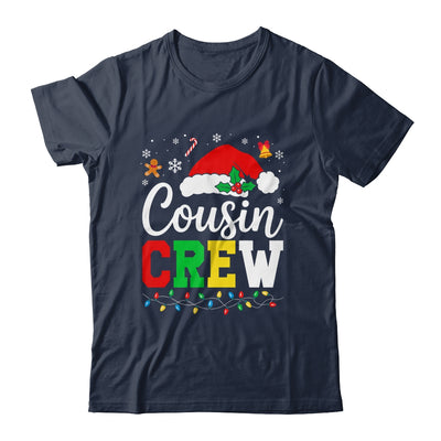 Cousin Crew Christmas Xmas Lights Family Matching Men Women Shirt & Sweatshirt | teecentury