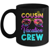 Cousin Crew Family Vacation Summer Beach Cruise Sunglasses Mug | teecentury