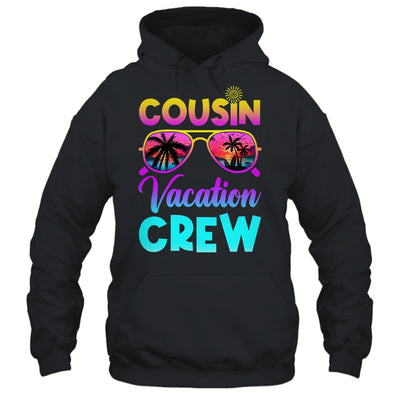 Cousin Crew Family Vacation Summer Beach Cruise Sunglasses Shirt & Tank Top | teecentury