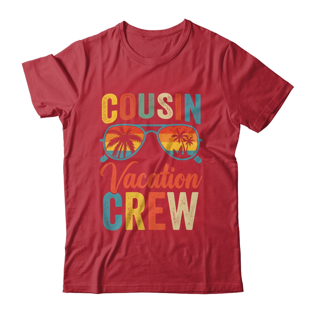 Cousin Crew Family Vacation Summer Sunglasses Beach Vacation Shirt & Tank Top | teecentury