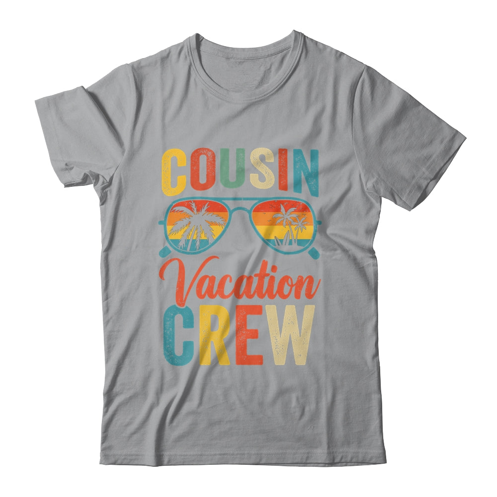 Cousin Crew Family Vacation Summer Sunglasses Beach Vacation Shirt & Tank Top | teecentury
