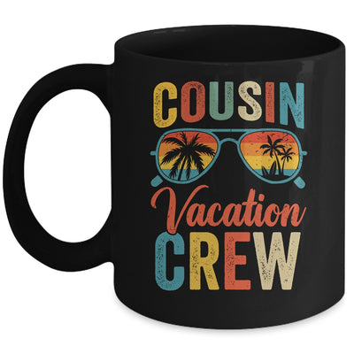 Cousin Crew Family Vacation Summer Sunglasses Beach Vacation Mug | teecentury