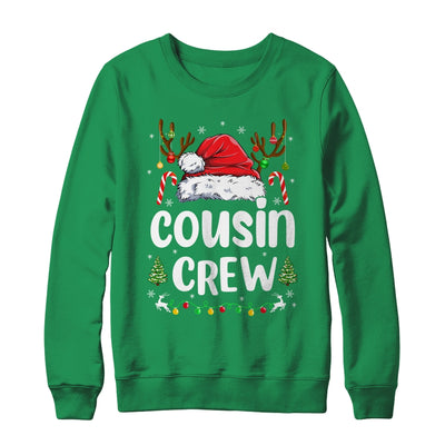 Cousin Crew Funny Matching Family Christmas Gnome Shirt & Sweatshirt | teecentury