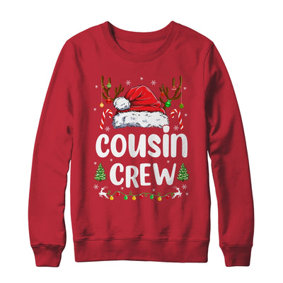 Cousin Crew Funny Matching Family Christmas Gnome Shirt & Sweatshirt | teecentury