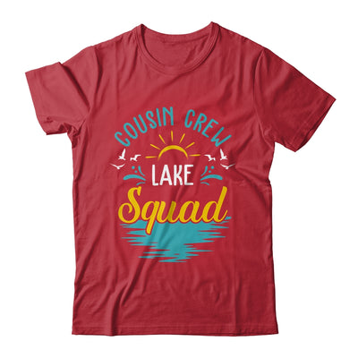 Cousin Crew Lake Squad Funny Family Vacation Lake Trip Shirt & Tank Top | teecentury