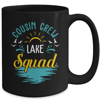 Cousin Crew Lake Squad Funny Family Vacation Lake Trip Mug | teecentury