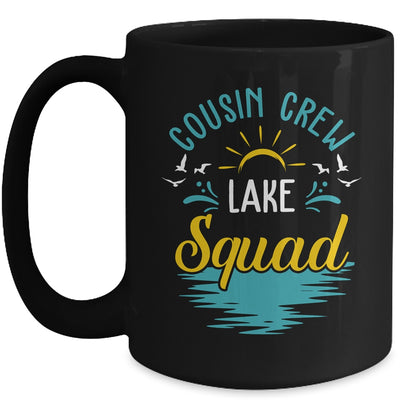 Cousin Crew Lake Squad Funny Family Vacation Lake Trip Mug | teecentury