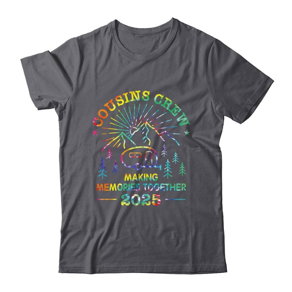 Cousin Crew Making Memories 2025 Family Reunion Trip Camping Shirt & Tank Top | teecentury