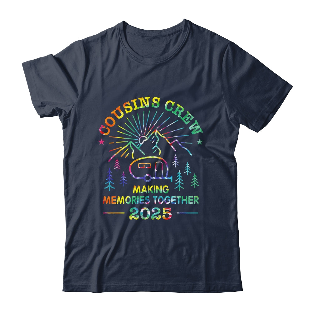 Cousin Crew Making Memories 2025 Family Reunion Trip Camping Shirt & Tank Top | teecentury