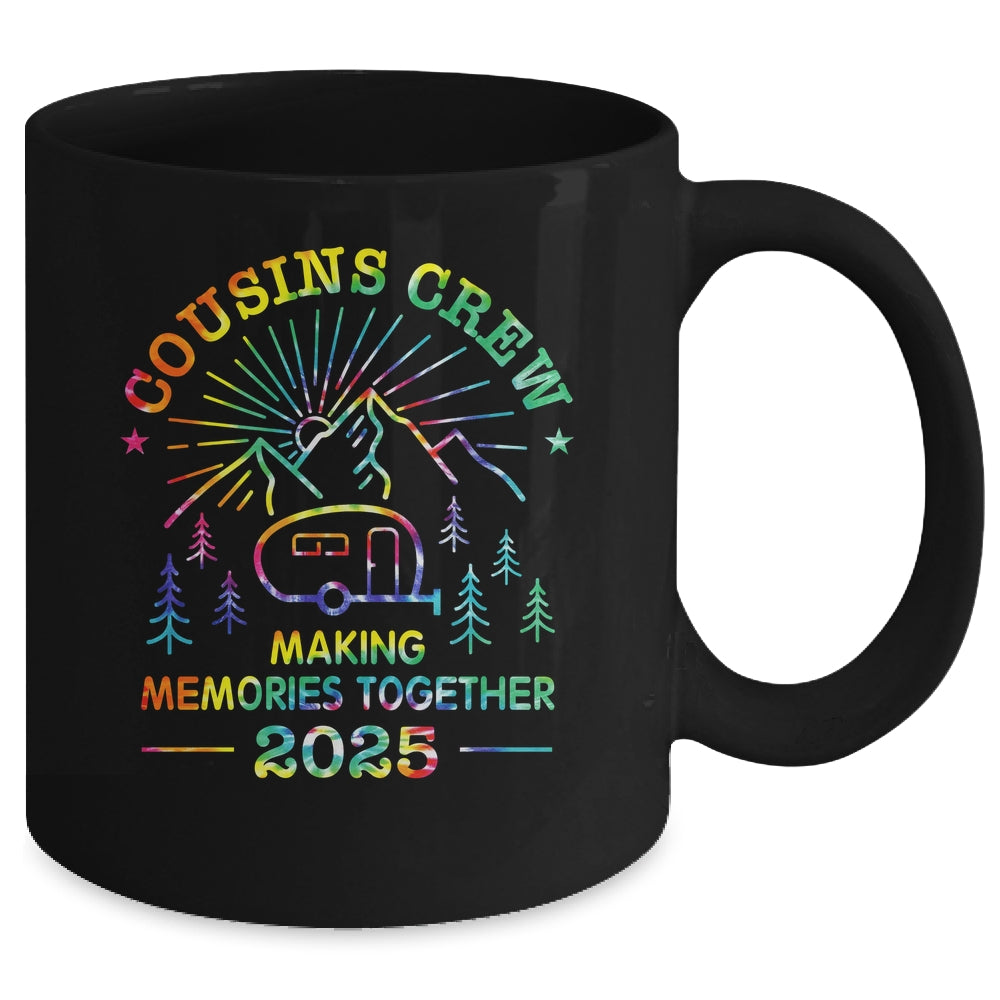 Cousin Crew Making Memories 2025 Family Reunion Trip Camping Mug | teecentury
