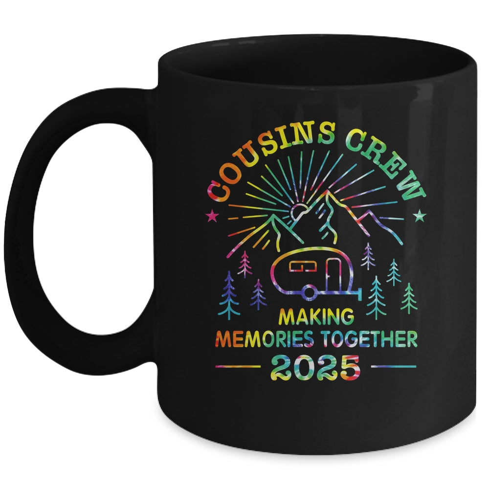 Cousin Crew Making Memories 2025 Family Reunion Trip Camping Mug | teecentury