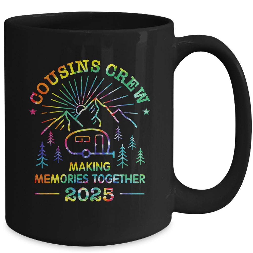 Cousin Crew Making Memories 2025 Family Reunion Trip Camping Mug | teecentury