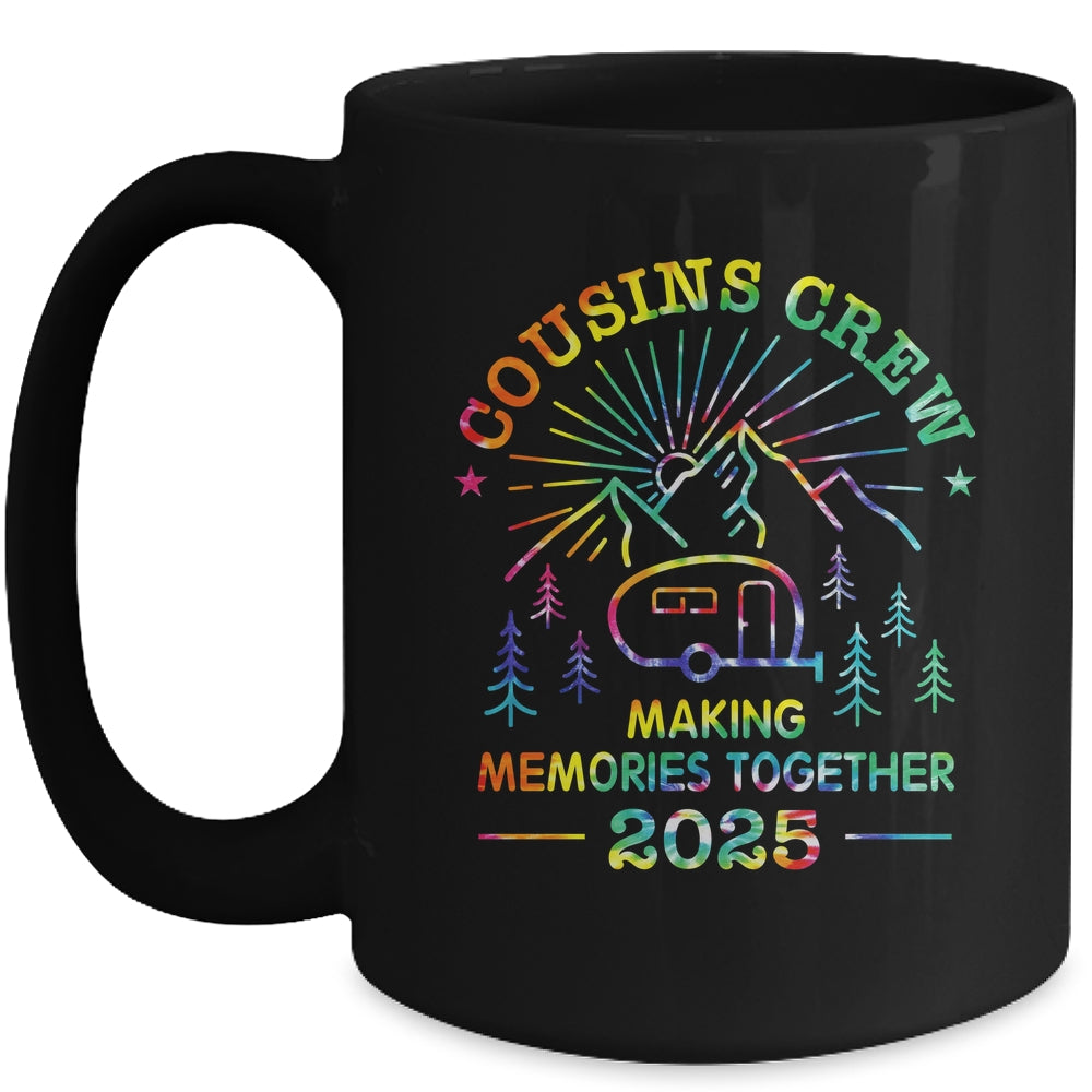 Cousin Crew Making Memories 2025 Family Reunion Trip Camping Mug | teecentury