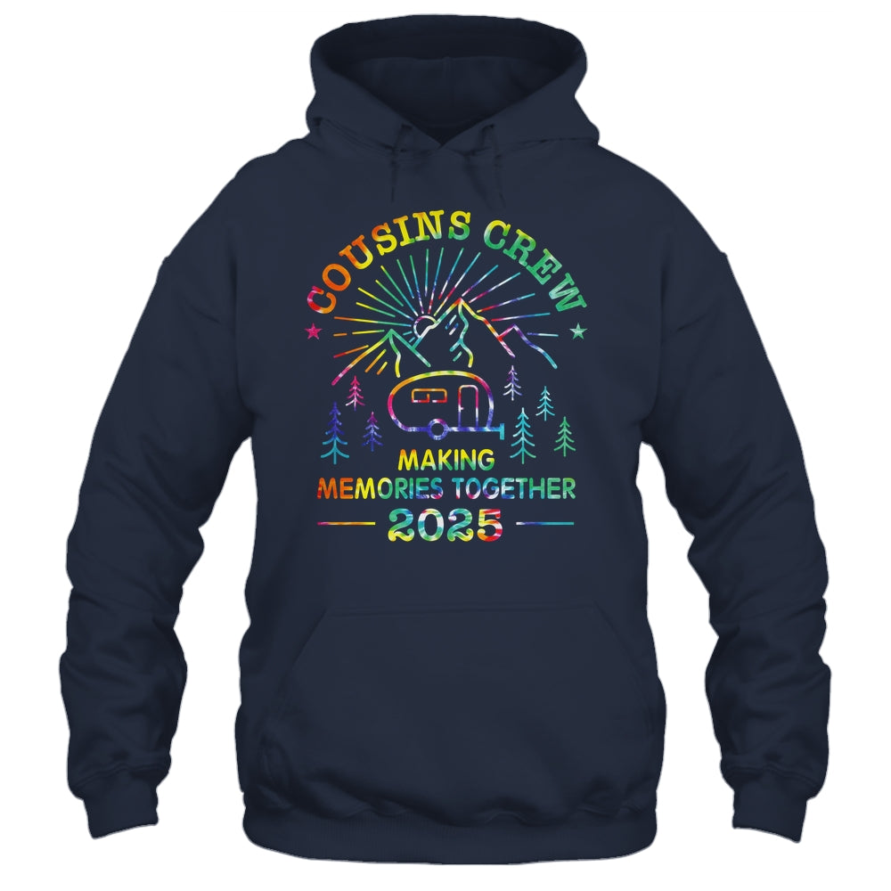Cousin Crew Making Memories 2025 Family Reunion Trip Camping Shirt & Tank Top | teecentury