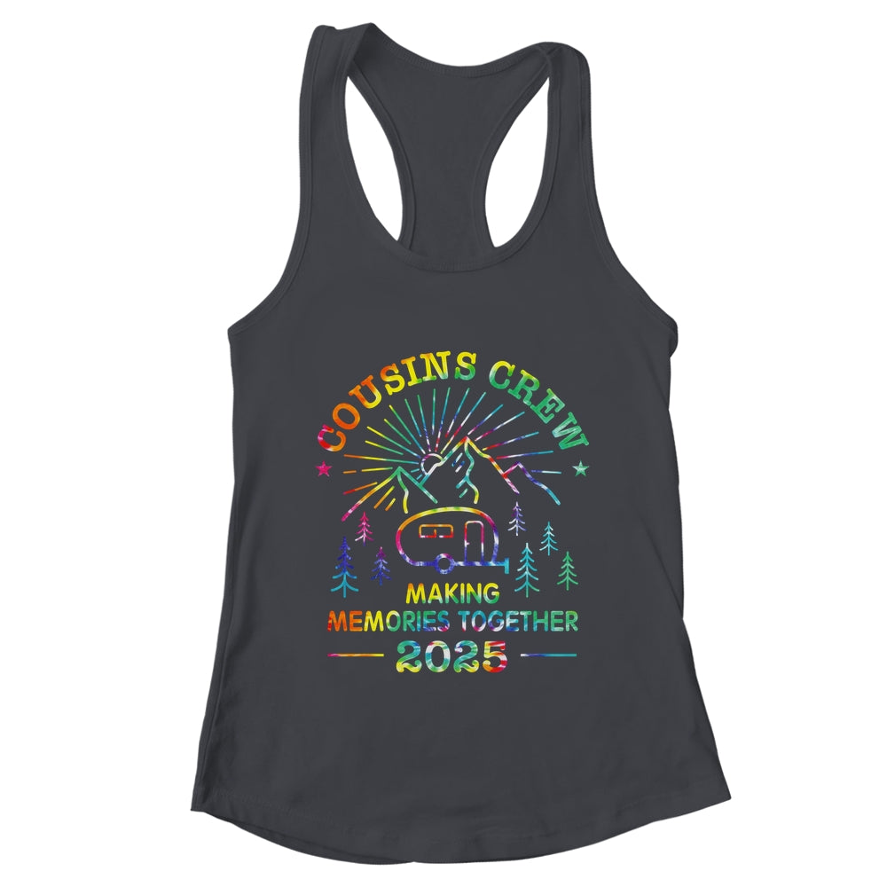 Cousin Crew Making Memories 2025 Family Reunion Trip Camping Shirt & Tank Top | teecentury