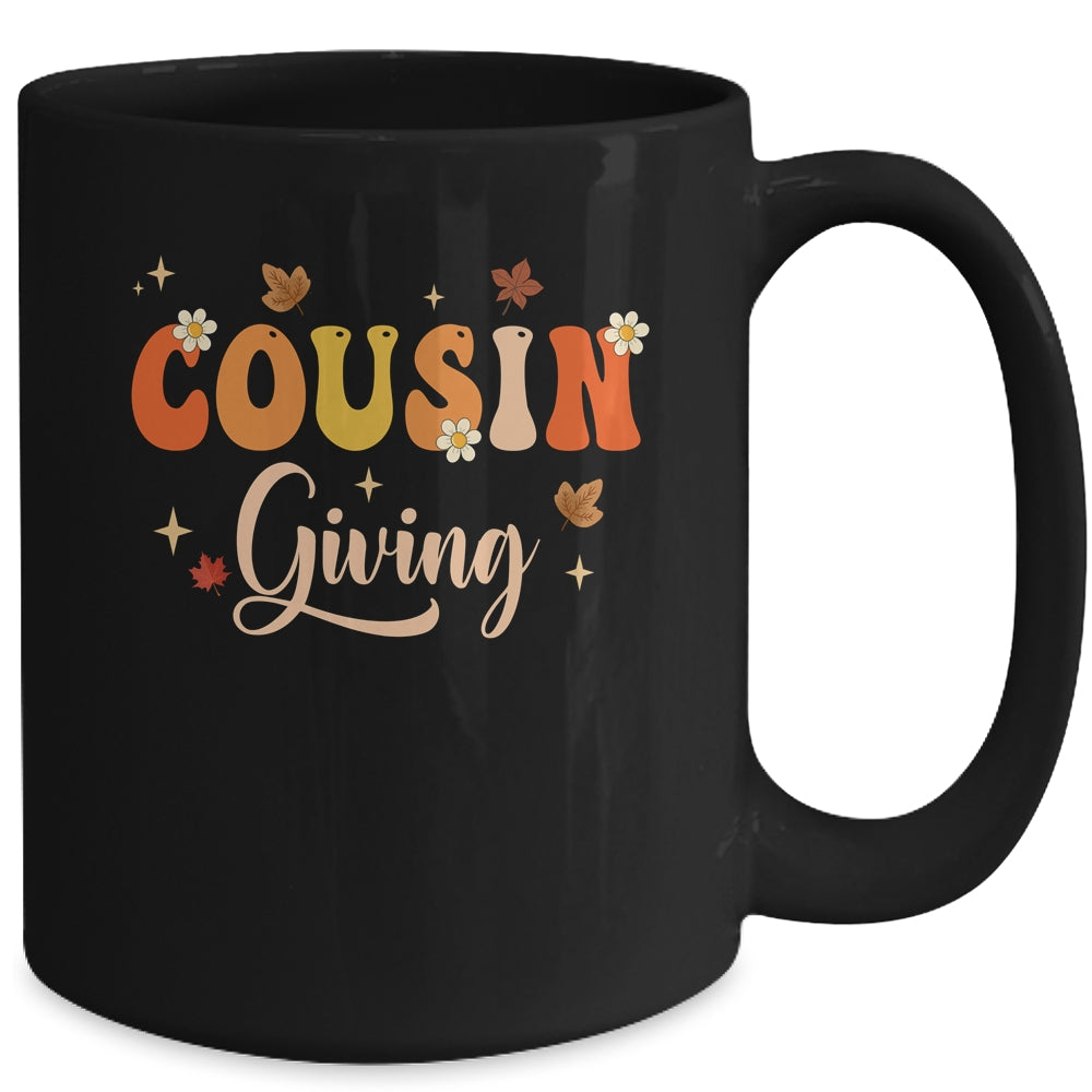 Cousin Crew Thanksgiving Family Matching Turkey Day Fall Mug | teecentury