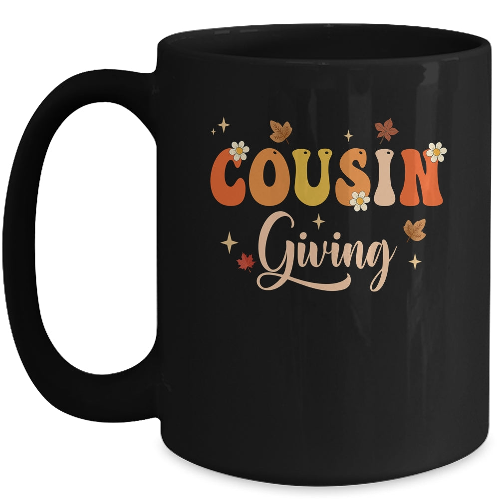 Cousin Crew Thanksgiving Family Matching Turkey Day Fall Mug | teecentury