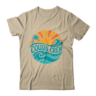 Cousin Crew Vintage Sunset Ocean Wave Cruising Summer Trip Shirt & Tank Top | teecentury