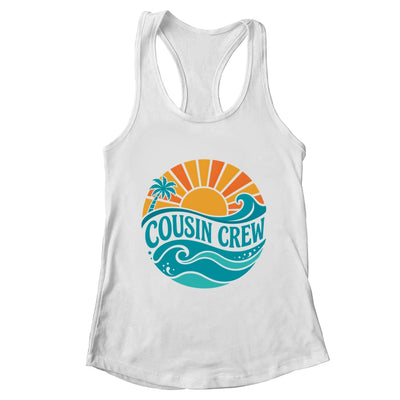 Cousin Crew Vintage Sunset Ocean Wave Cruising Summer Trip Shirt & Tank Top | teecentury