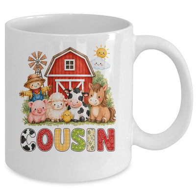 Cousin Farm Cow 1St Birthday Girl Boy Matching Family Mug | teecentury