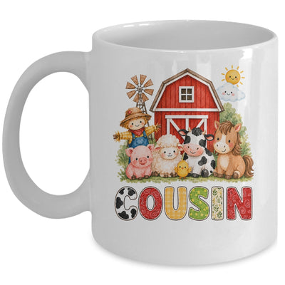Cousin Farm Cow 1St Birthday Girl Boy Matching Family Mug | teecentury