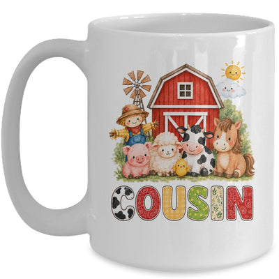 Cousin Farm Cow 1St Birthday Girl Boy Matching Family Mug | teecentury