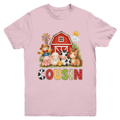 Cousin Farm Cow 1St Birthday Girl Boy Matching Family Youth Shirt | teecentury