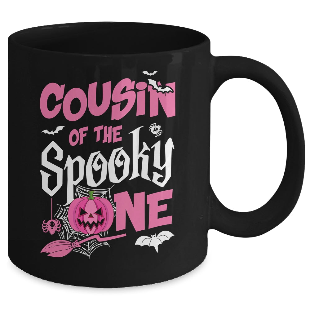 Cousin Halloween 1st Birthday Girl Matching Family Spooky Mug | teecentury