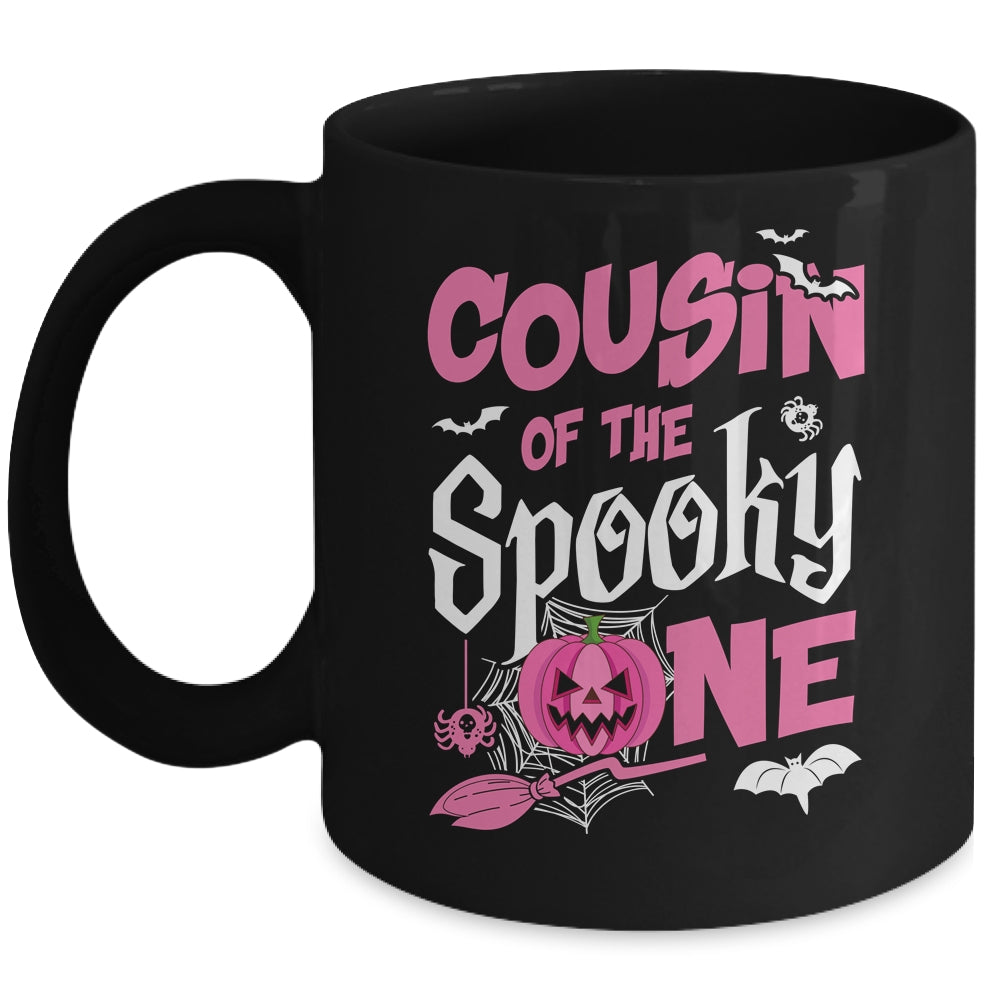 Cousin Halloween 1st Birthday Girl Matching Family Spooky Mug | teecentury