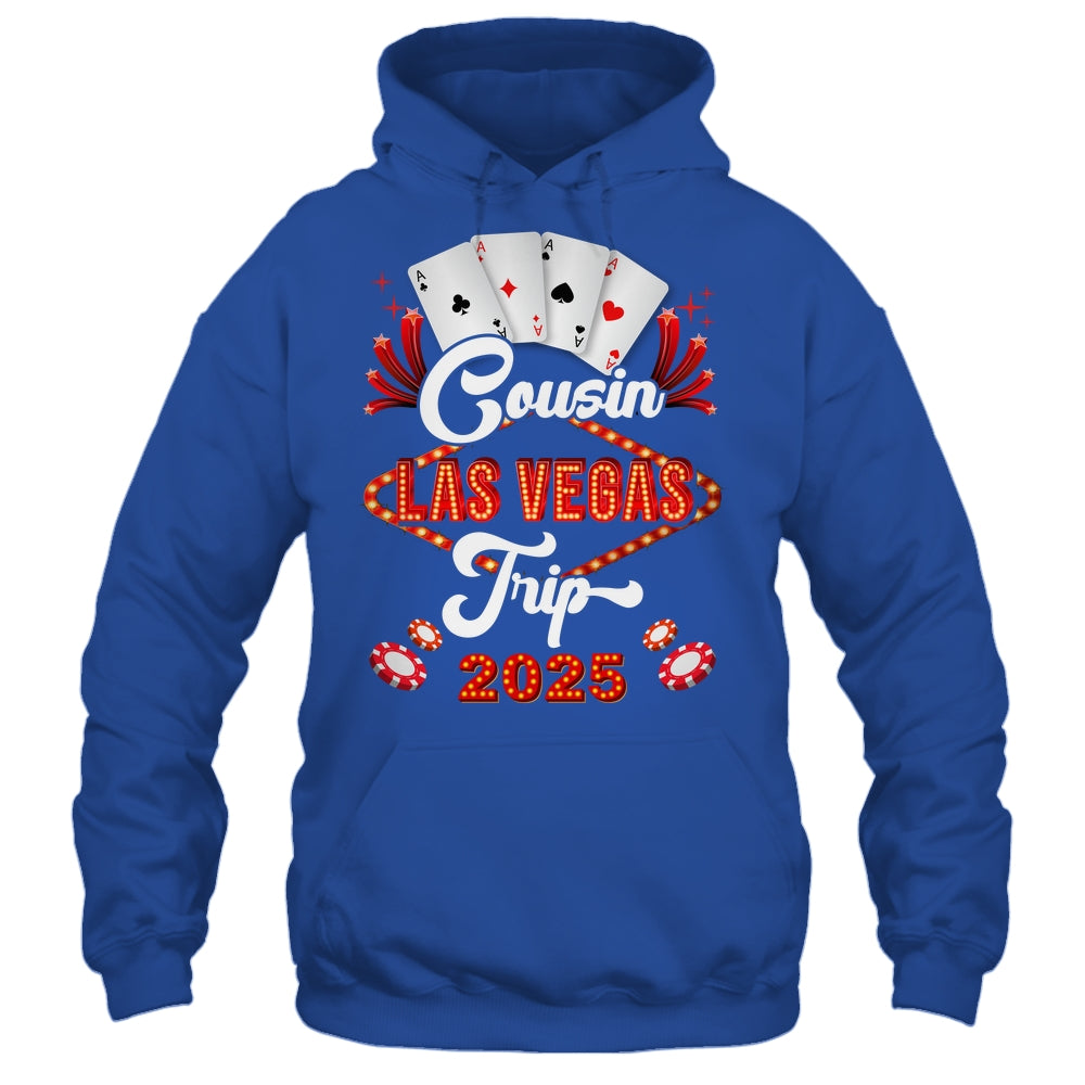 Cousin Las Vegas Trip 2025 Family Squad Vacation Matching Shirt & Tank Top | teecentury