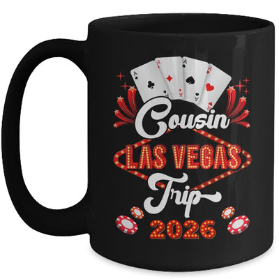 Cousin Las Vegas Trip 2026 Family Squad Vacation Matching Mug | teecentury