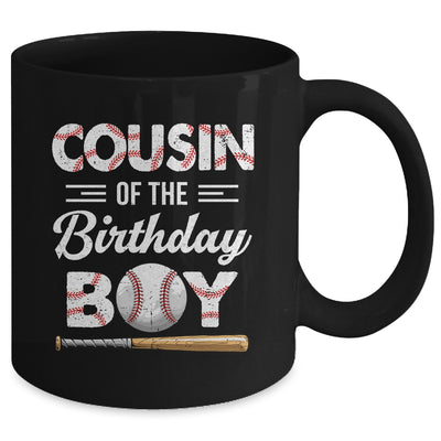 Cousin Of The Birthday Boy Baseball Matching Family Party Mug | teecentury