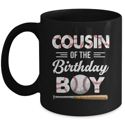 Cousin Of The Birthday Boy Baseball Matching Family Party Mug | teecentury