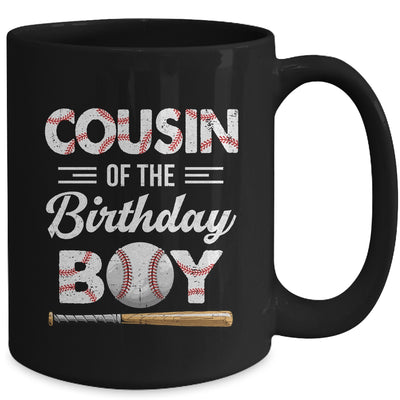 Cousin Of The Birthday Boy Baseball Matching Family Party Mug | teecentury