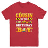 Cousin Of The Birthday Boy Construction Matching Family Youth Shirt | teecentury