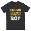 Cousin Of The Birthday Boy Construction Worker Family Party Youth Shirt | teecentury